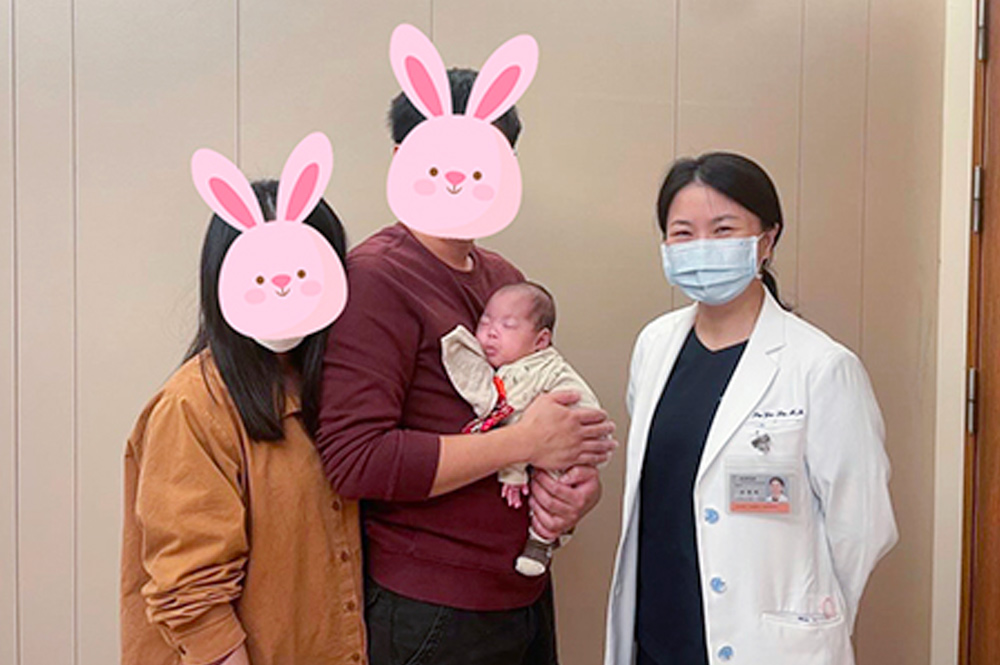 胎停、早產 五度試管終於成功畢業